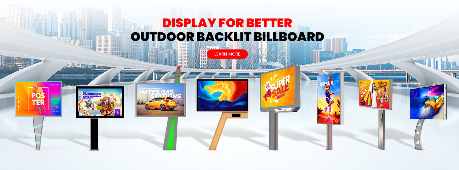 Outdoor led billboard