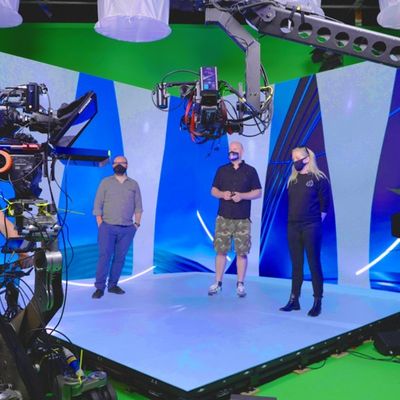 HD 16bits P1.95 Indoor Virtual XR LED-scherm Achtergrondopname