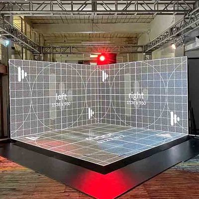 Studio Unreal Engine Immersive Stage HD Led Display P2.6 3D XR VR-filmproductie