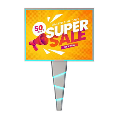 Eenvoudige installatie 8000nits IP65 p6 staal buiten led digitale billboard advertentie borden