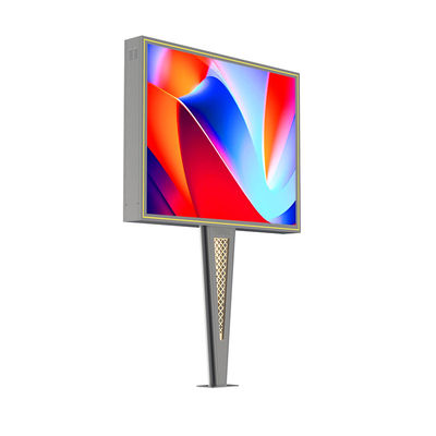 Gepersonaliseerd IP65 waterdicht staal p6 8000nits digitaal outdoor led scherm led billboard display