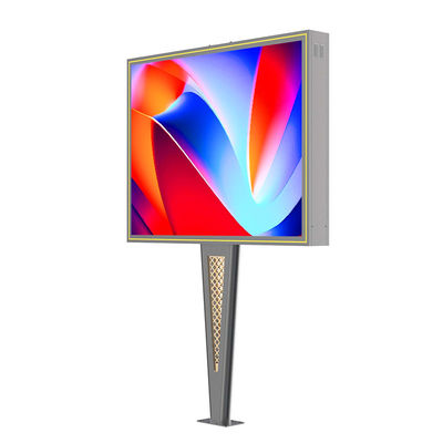 Gepersonaliseerd IP65 waterdicht staal p6 8000nits digitaal outdoor led scherm led billboard display