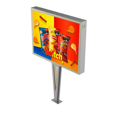 IP65 waterdicht staal p6 8000nits digitale outdoor led scherm borden