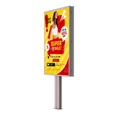 Custom high-end ontwerp p6 8000nits staal waterdicht IP65 digitaal outdoor led billboard voor reclame