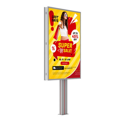 Custom high-end ontwerp p6 8000nits staal waterdicht IP65 digitaal outdoor led billboard voor reclame