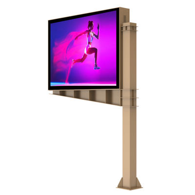 Hoge helderheid 8000nits IP65 p6 led digitaal dubbelzijdig display scherm billboard buiten advertentie