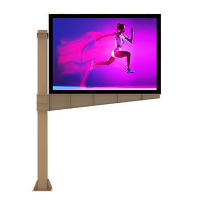 Hoge helderheid 8000nits IP65 p6 led digitaal dubbelzijdig display scherm billboard buiten advertentie