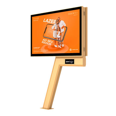 Gemakkelijk te installeren digitaal scherm 8000nits IP65 P6 6mm pixel pitch staal led scherm billboard buiten advertenties