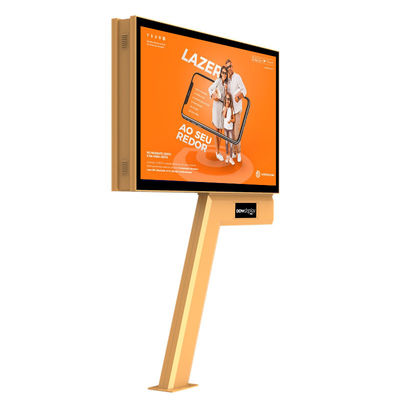 Gemakkelijk te installeren digitaal scherm 8000nits IP65 P6 6mm pixel pitch staal led scherm billboard buiten advertenties