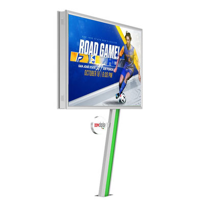 Gemakkelijk te installeren 8000nits IP65 P6 staal led billboard prijs billboards led display buiten