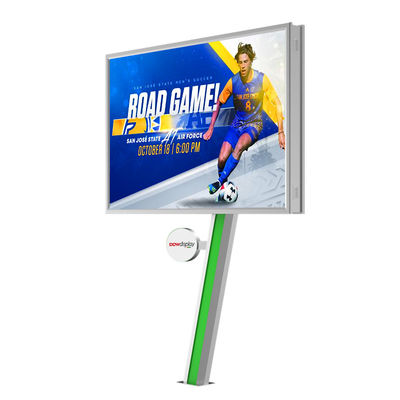 Gemakkelijk te installeren 8000nits IP65 P6 staal led billboard prijs billboards led display buiten