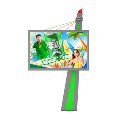 Gepersonaliseerd hoge helderheid waterdicht 1920hz p6 digitaal scherm outdoor led billboard