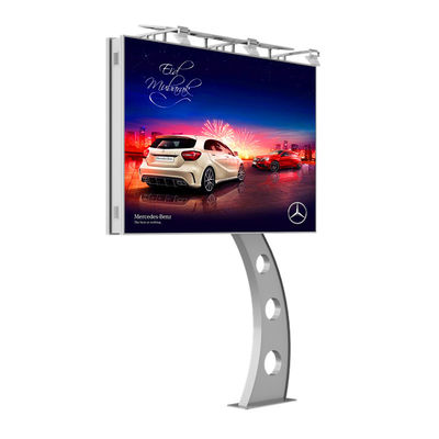 Op maat gemaakte high-end design IP65 p6 8000nits stalen led billboards te koop outdoor led billboard