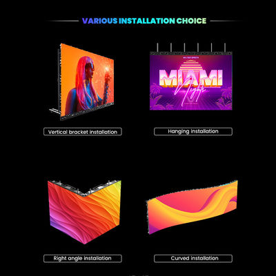 P3.91 Waterdicht Evenementen Visuele Verhuur LED-scherm Display Concert Muziek Display Huwelijk Elektrozaal Bühnenachtergrond