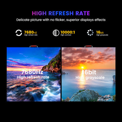 Advertentie Led Board LED-scherm Commerciële reclame P6.67 Buiten LED-scherm Volle kleur 8000cd/m2 960*960mm