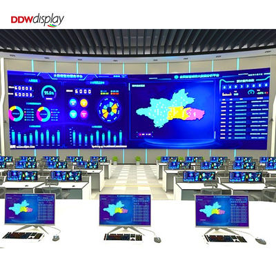 Vaste indoor LED-scherm 500x250/750x250/1000x250mm, Aluminiumkas, 1200nits Helderheid, P1.56 P1.95 P2.5 P2.6 P2.9 P3.91 voor commerciële displays