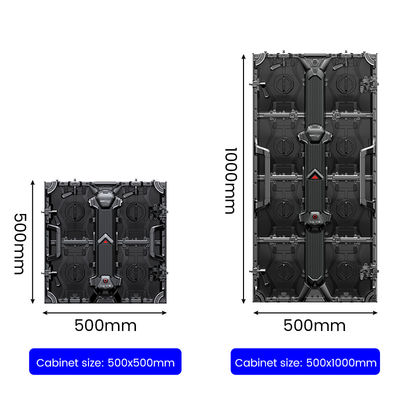 P3.91 LED-scherm met 50/60hz-frequentie en 800 cd/m2 helderheid