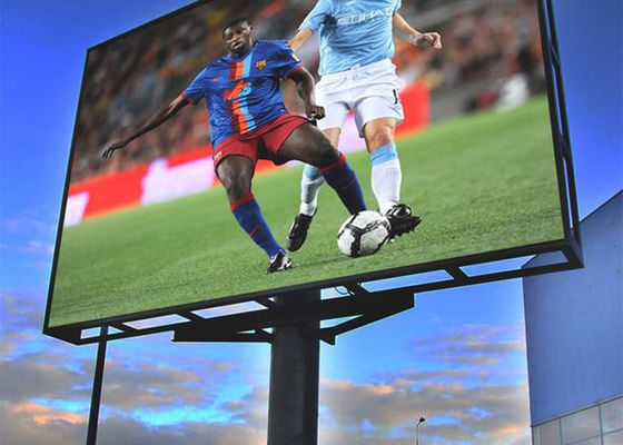 Maakt de Openlucht Volledige de Kleuren LEIDENE van 1R1G1B P8mm Vertonings Lage Macht 100000 Uren waterdicht