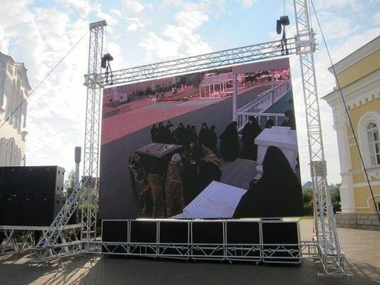 Hoge LEIDENE van de Helderheidshuur het Scherm Waterdichte Binnen Geleide Videomuren RGB SMD 3 in 1