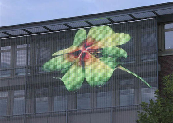 Het hoge Helderheids Openlucht Transparante LEIDENE Vertoningsscherm 500mm X 1000mm Kabinet