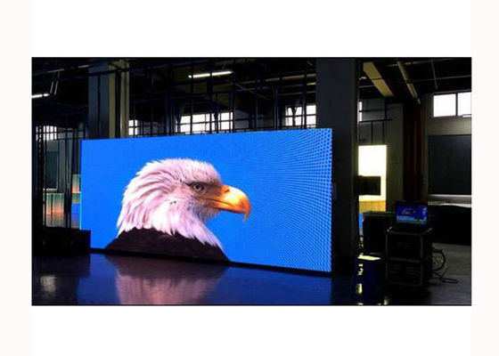 Zwarte P6 Binnen Volledige de Kleuren LEIDENE van SMD Vertoning de Helderheid van de 900 - 1500 Netenbleekheid