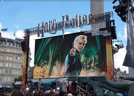 Uiterst dunne SMD-Huur LEIDENE Vertonings Volledige Kleur P12mm voor Commerciële Reclame