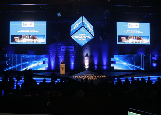 Het volledige de Huur LEIDENE van het Kleurenstadium Vertoningsscherm P2.5mm voor Handelscentrum