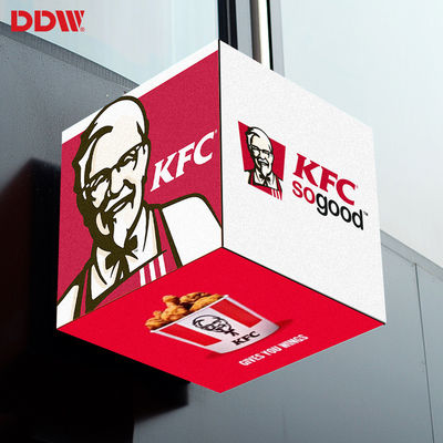 Het openlucht Waterdichte Reclame Geleide Kubusscherm, P2.5-Pixel Geleide Kubusvertoning