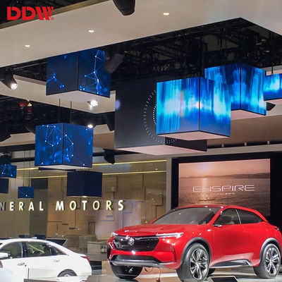 Indoor Custom P2.5mm Led Magic Cube, videoscherm Led Cube Display