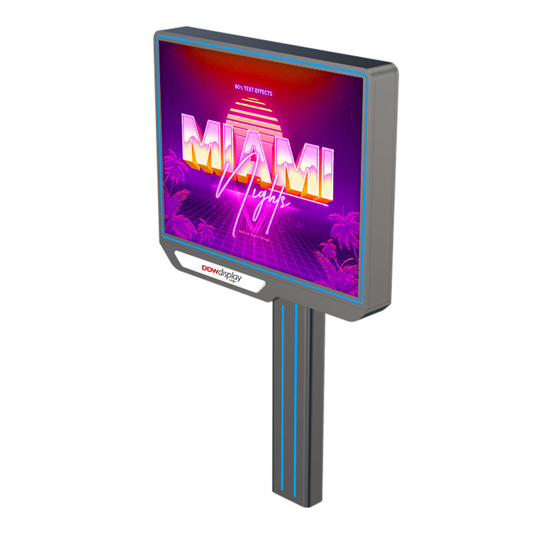 Op maat gemaakt IP65 waterdicht p6 8000nits reclame display outdoor led billboard 4G systeem met HDMI